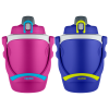 64oz Insulated Water Bottle Blue & Pink Bundle